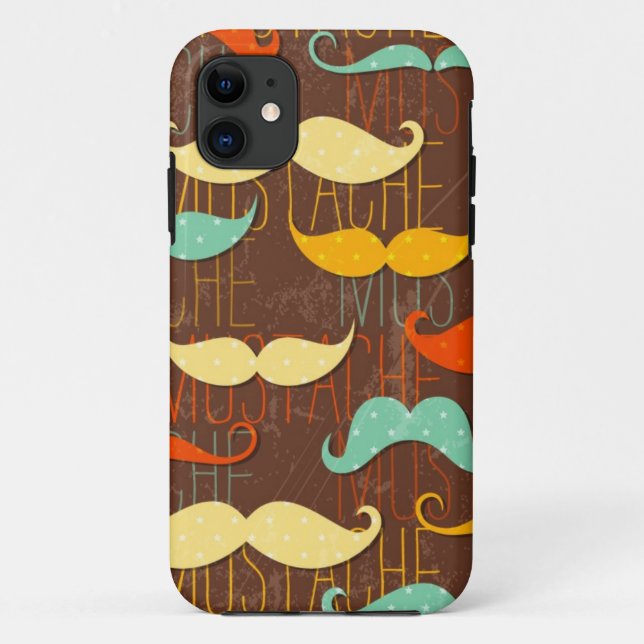 Coques Case-Mate iPhone Motif de moustache (Dos)
