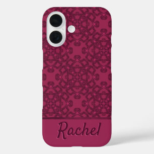 Coques iPhone 16 Motif de mûre personnalisé