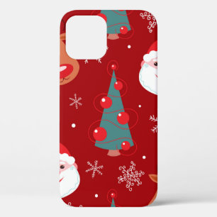 Case-Mate iPhone Case Motif de Noël sans couture avec rennes père Noël t