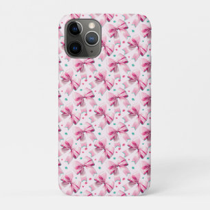 Case-Mate iPhone Case Motif de nœud coquette rose tendance avec une esth