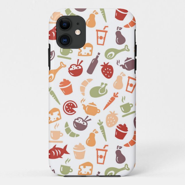 Coques Case-Mate iPhone Motif de nourriture (Dos)