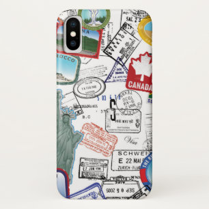 Case-Mate iPhone Case Motif de passeport du monde