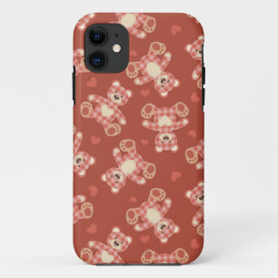 Coque Case-Mate Pour iPhone motif de patchwork d'ours