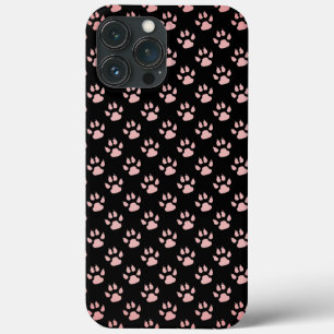 Case-Mate iPhone Case Motif de pattes rose clair