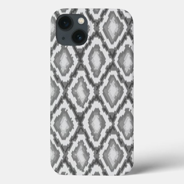 Coques Case-Mate iPhone Motif de peau de serpent Python (Verso)