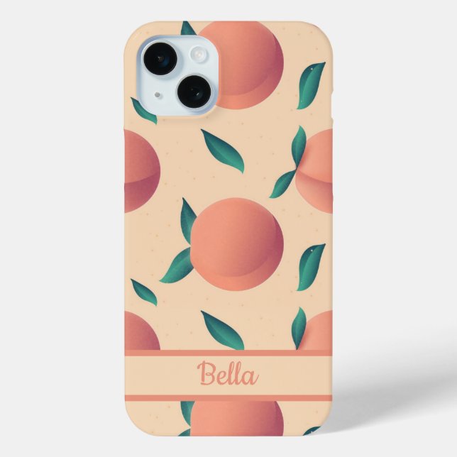 Coques Case-Mate iPhone Motif de pêche d'été doux (Verso)