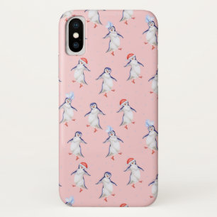 Case-Mate iPhone Case Motif de pingouins dansants de Noël