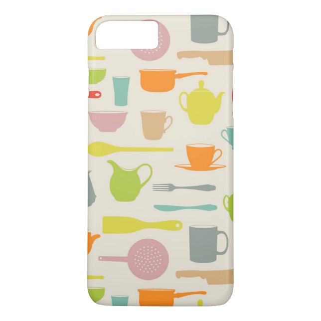 Coques Case-Mate iPhone Motif de plats (Dos)