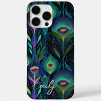 Motif de plume de paon Abstrait