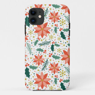 Case-Mate iPhone Case Motif de Poinsettia