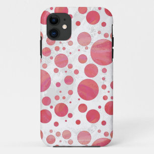 Coques Pour iPhone Motif de point de rotation saumon