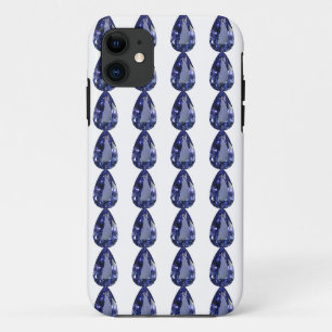 Case-Mate iPhone Case Motif de poire bleu