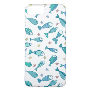 Coques Pour iPhone Motif De Poisson Et D'Amidon