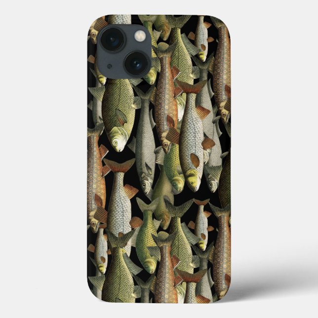 Coques Case-Mate iPhone Motif de poisson Imaginaire du pêcheur (Verso)
