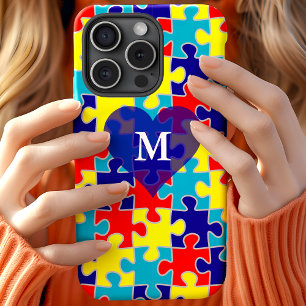 Case-Mate iPhone Case Motif de puzzle de sensibilisation à l'autisme Mon