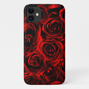 Case-Mate iPhone Case Motif de roses rouges florales