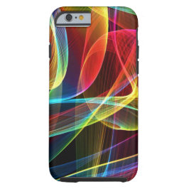 Coque Case-Mate Pour iPhone Motif de rubans numériques multicolores