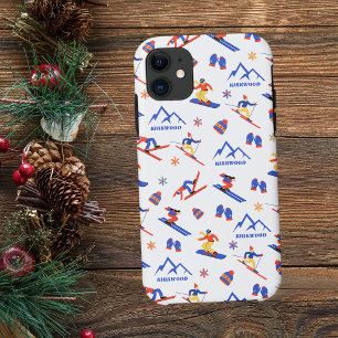 Case-Mate iPhone Case Motif de snowboard de Kirkwood Mountain California