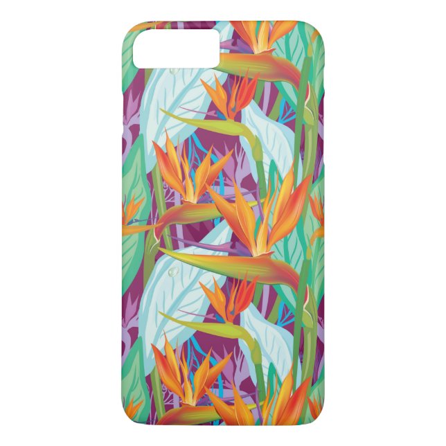 Coques Case-Mate iPhone Motif de Strelitzia (Dos)