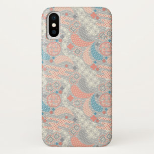 Coques Pour iPhone motif de style japonais. Illustration.