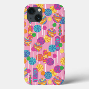 iPhone 13 Case Motif de sucrerie de lucettes