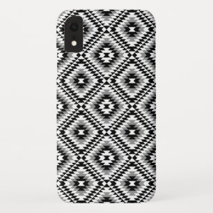 Case-Mate iPhone Case Motif de symboles BW+gris Aztec stylisé