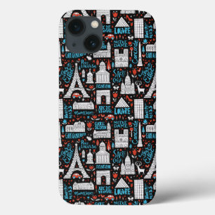 Coques Pour iPhone Motif de symboles de la France  