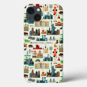 Etui iPhone Case-Mate Motif de symboles des Etats-Unis