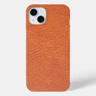 Coque iPhone 15 Mini motif de texture cuir