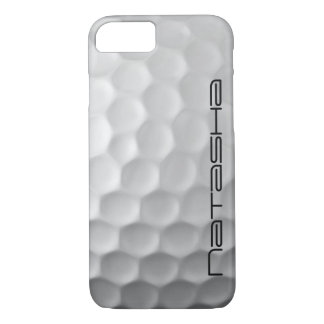 Coque iPhone 8/7 Motif de texture de boule de golf personnalisé