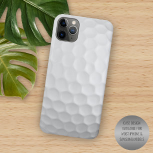 Case-Mate iPhone Case Motif de texture de fossettes de balle de golf d'a