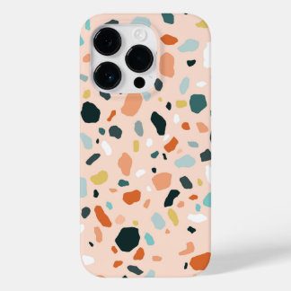Coque Pour iPhone 14 Pro Motif de texture moderne Terrazzo Stone