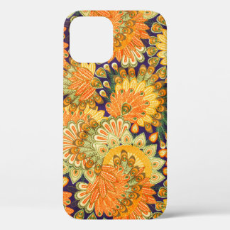 Case-Mate iPhone Case motif de tissu vintage : texture de gros plan.