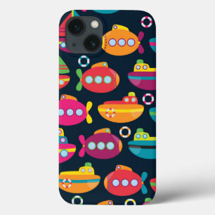iPhone 13 Coque Motif de transport d'océan