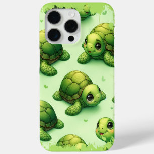 Coque iPhone 15 Pro Max Motif de Turtles joyeux
