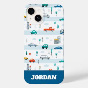 Coque Pour iPhone 14 Motif de véhicule routier migre