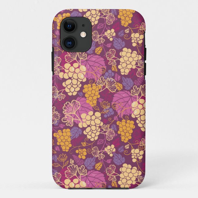 Coques Case-Mate iPhone motif de vignes douces arrière - plan (Dos)
