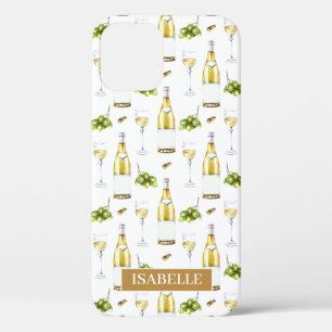 Case-Mate iPhone Case Motif de vin blanc amusant