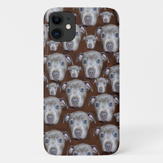 Coques Case-Mate iPhone Motif de visage de chiot, (Dos)