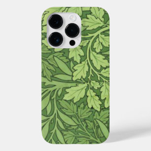 Coque Pour iPhone 14 Pro motif de William Morris, Feuillage,
