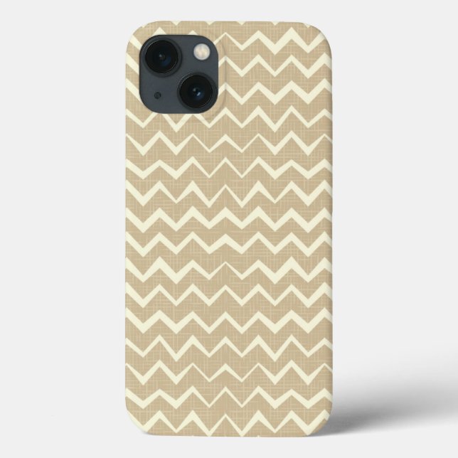 Coques Case-Mate iPhone Motif de zigzag (Verso)