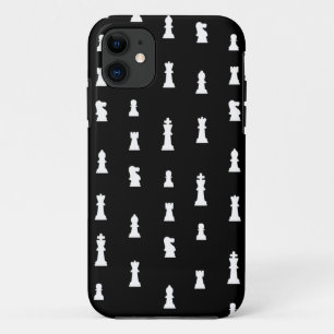 Case-Mate iPhone Case motif d'échecs - noir et blanc