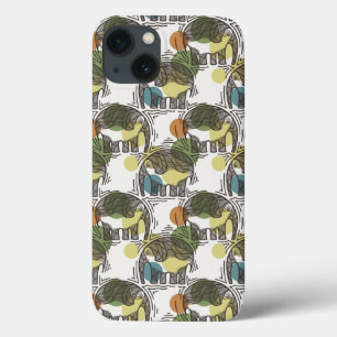 iPhone 13 Coque Motif d'éléphant