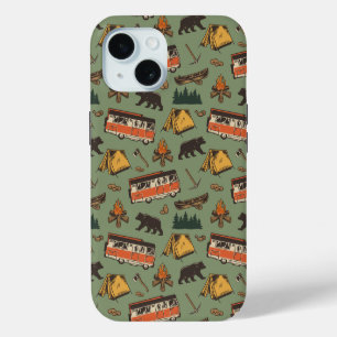 Coque Pour iPhone 15 Motif des aventures du camp d'entraînement