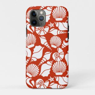 Case-Mate iPhone Case Motif des coquillages marins blancs de l'océan Ro
