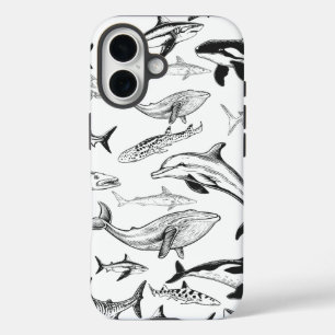 Coques iPhone 16 Motif des géants sous-marins