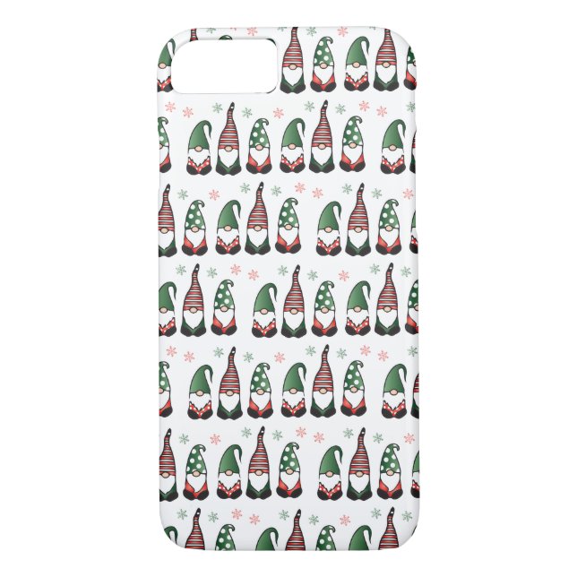 Coques Case-Mate iPhone Motif des Gnomes de Noël (Dos)