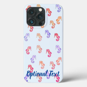 Case-Mate iPhone Case Motif des hippocampes colorés