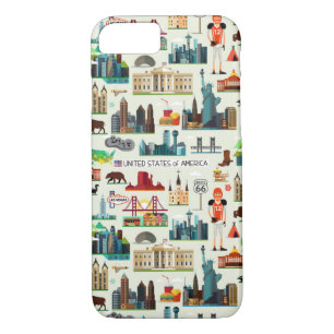 Case-Mate iPhone Case Motif des symboles américains