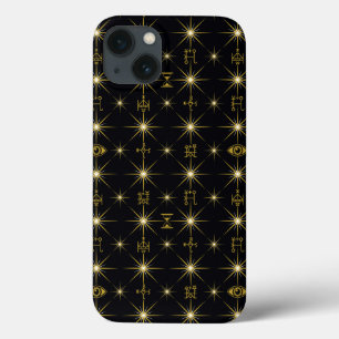 iPhone 13 Coque Motif des symboles magiques